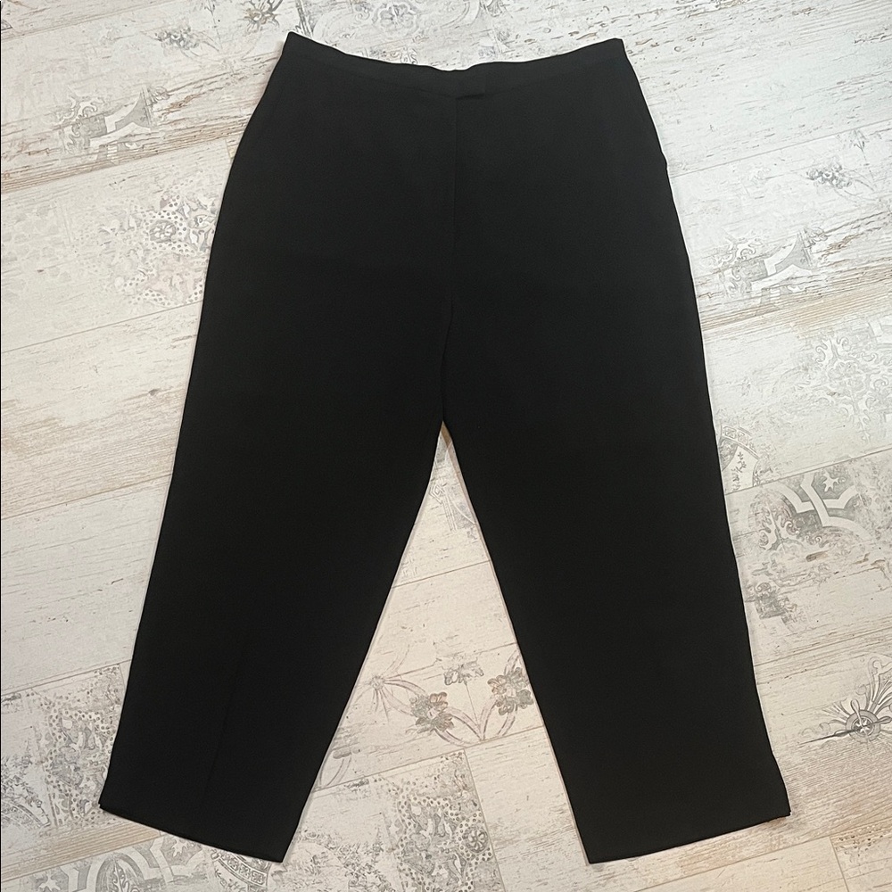 Vintage Trousers Etc New York Black Womens Pants Size 12